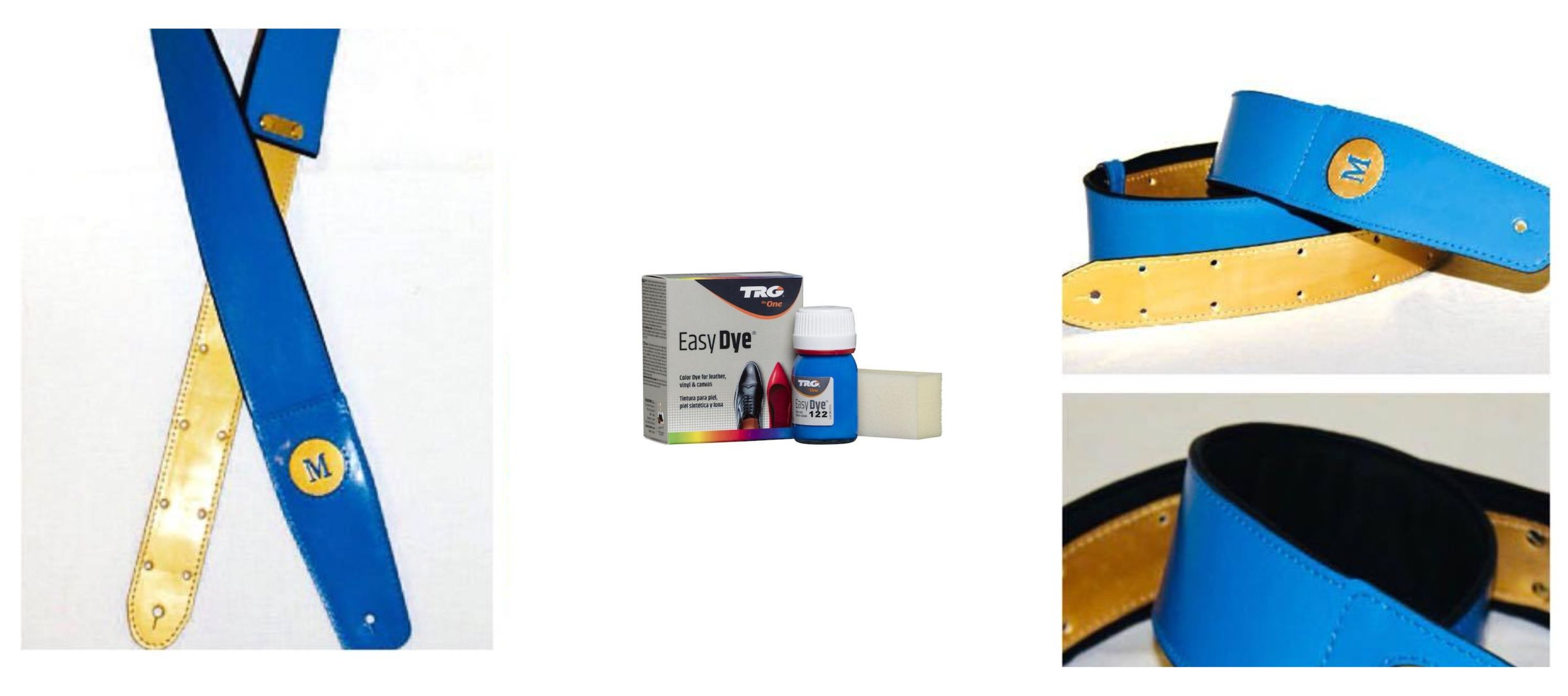 Modrá Barva na kůži 122 Daphne Easy Dye TRG